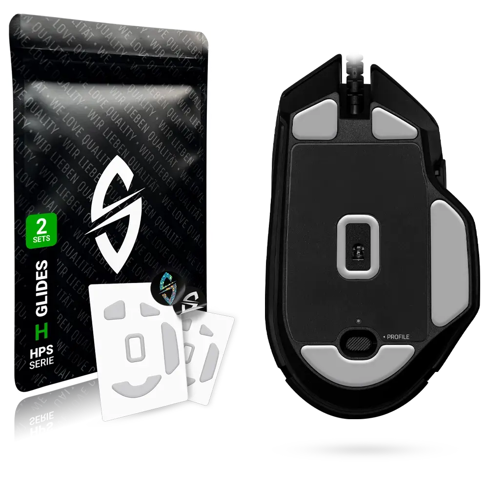 HPS Glides (2er Set) – für Razer Basilisk V3