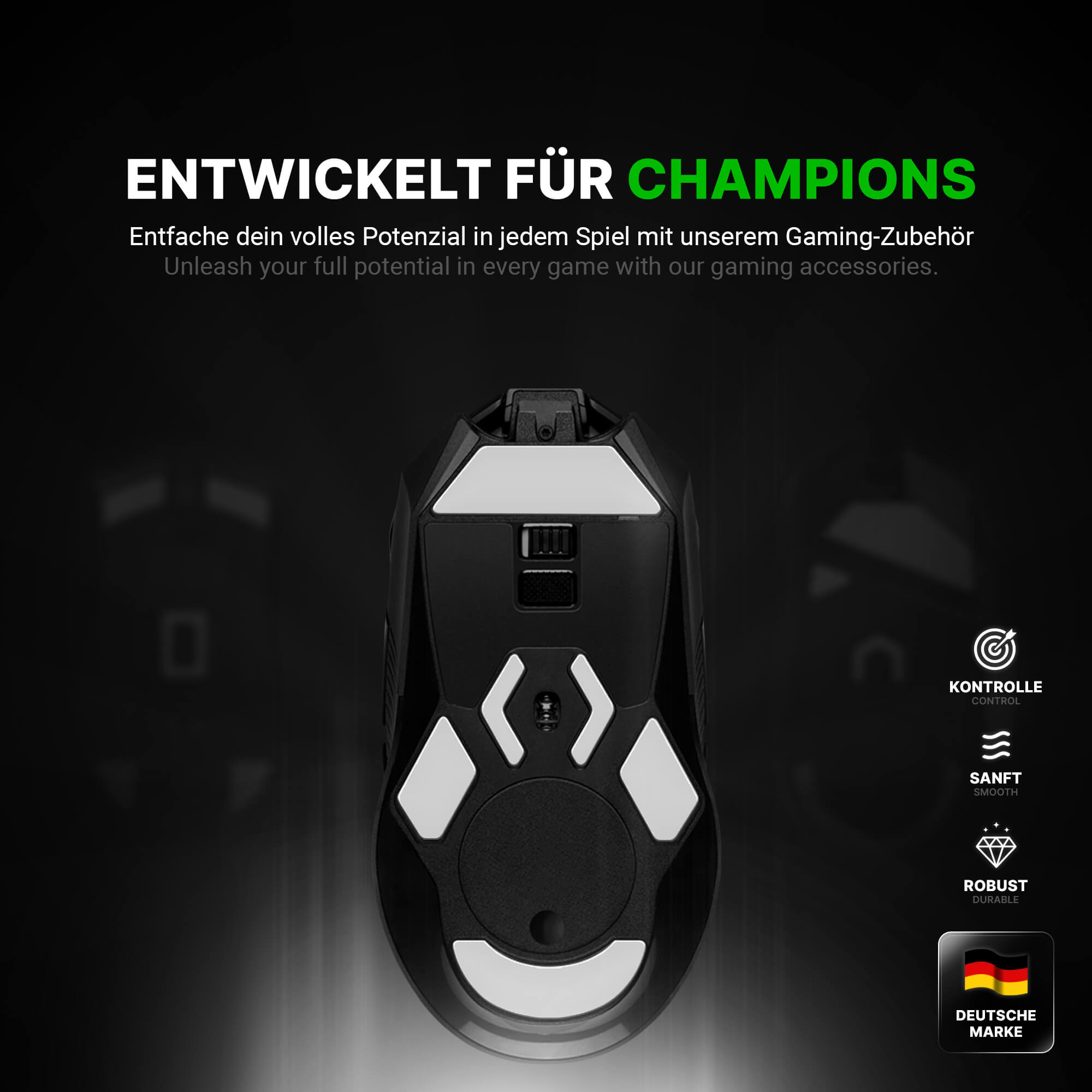 FPS Glides (2x) für Logitech G903 Gaming Maus